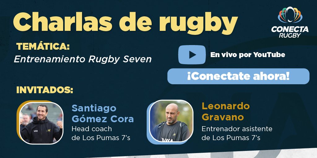 unionargentina's tweet photo. #ConectaRugby | ¡Comenzó una nueva Charla de Rugby! 🏉
¡Conectate! 👇🏼
https://t.co/U8PDTjBdRC https://t.co/l9ULhDaXqI