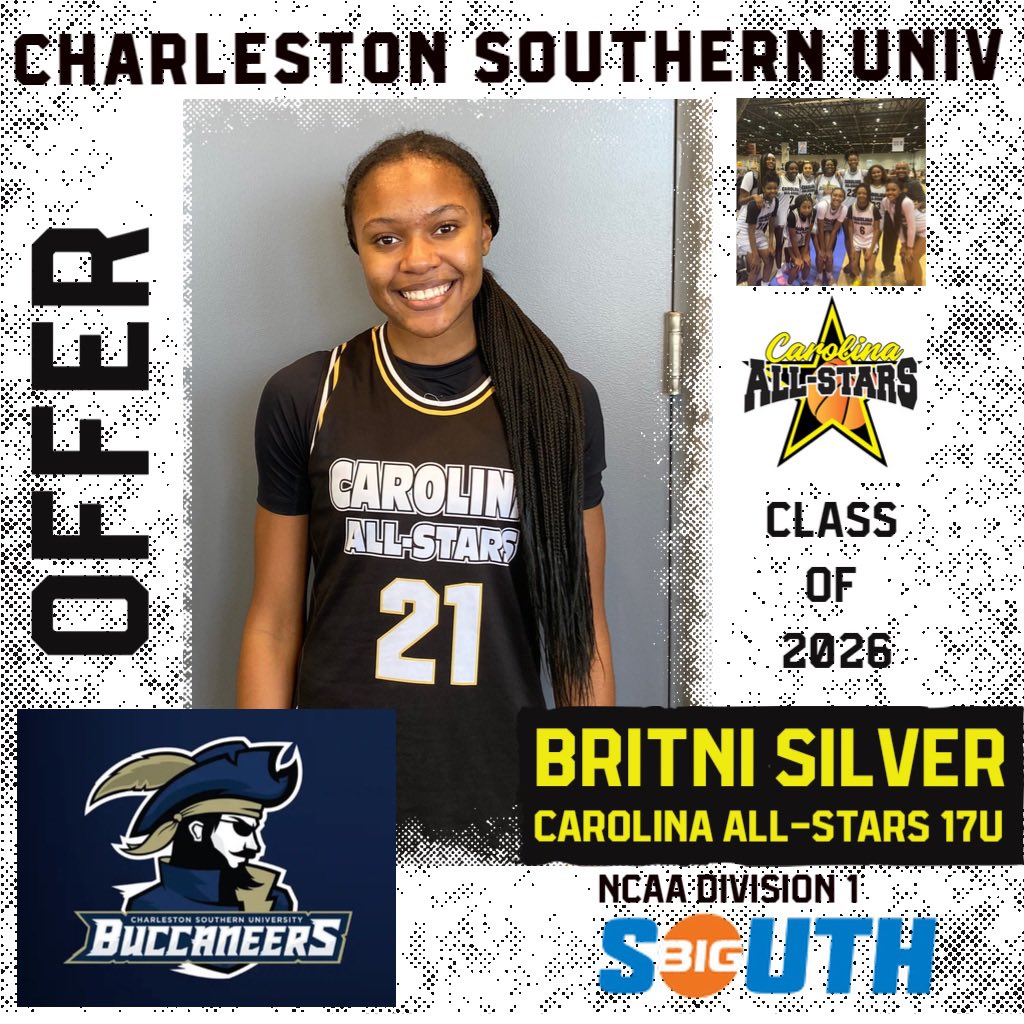 I want to thank Coach Garcia and <a href="/CoachTyCoxCPA/">Coach Ty Cox CPA</a> for the wonderful conversation and grateful for offering me my first D1 scholarship for basketball at <a href="/CSUBucsWBB/">Charleston Southern Women’s Basketball</a> Charleston Southern University. Thank you so much!!