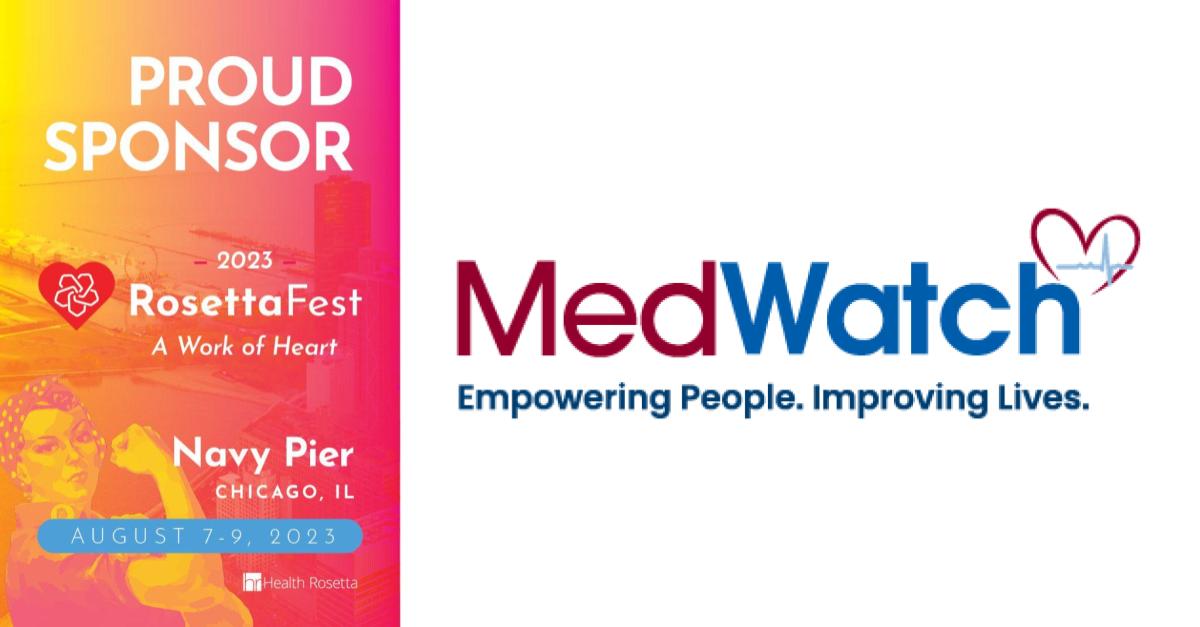Spotlight on #RosettaFest sponsor, MedWatch. MedWatch provides full service medical management solutions to maximize benefits for patients as well as protect plans and employers. Connect with MedWatch in the Innovations Expo Hall  Aug 7-9. Register: hubs.li/Q01Z1vN10.