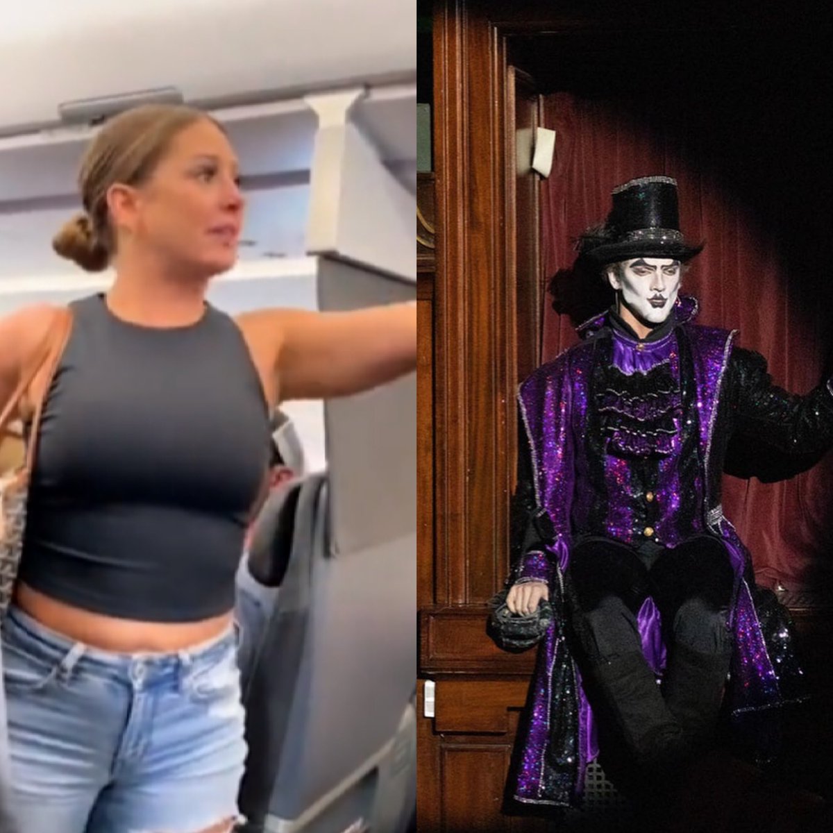 This is who that woman saw on the plane and demanded to get off