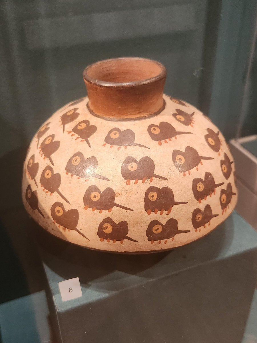 If anyone tries to tell me historical art is boring I’m gonna show them this Nazca rat pot from 200-600AD