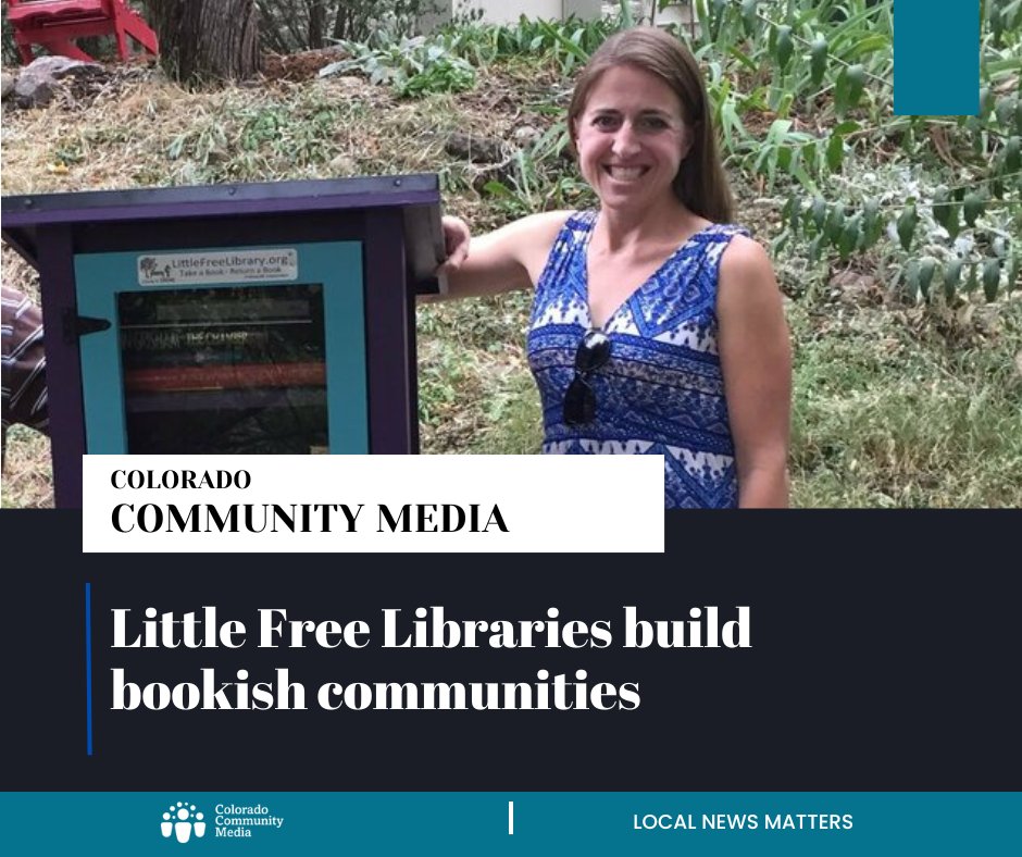 ColoradoNewsCCM's tweet photo. Hundreds of little free libraries have made their way across the #DenverMetroArea as book lovers foster a communal love of reading. @LtlFreeLibrary provides community assets for people who don’t have the ability to purchase books. Story by @McKennaHarford. https://t.co/JaNW2fzWE0 https://t.co/ymLzJyw1Pb