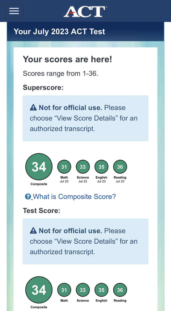 Worked hard. Got better! Just received my ACT scores :)