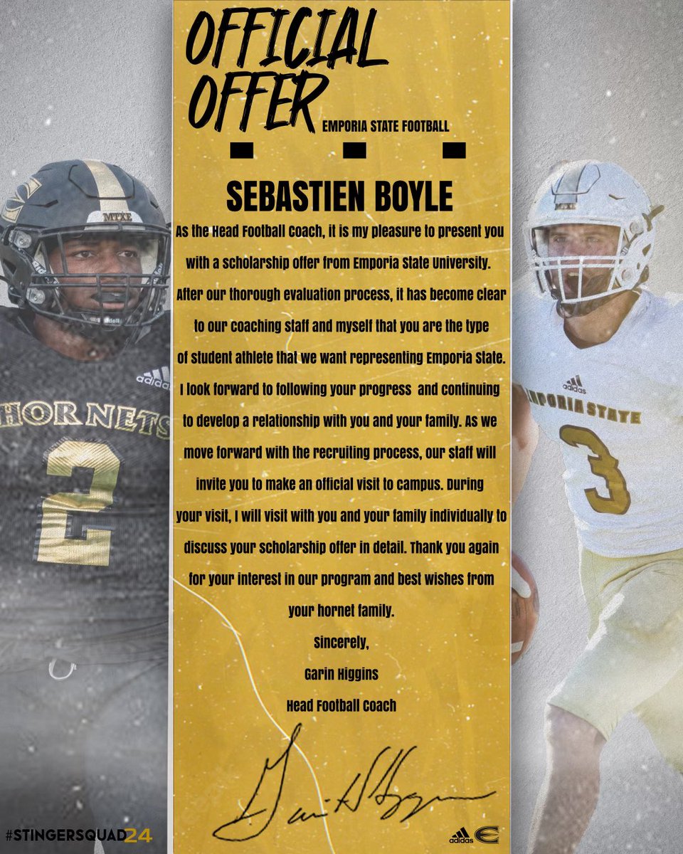 ESU OFFERED!! @judsonhall2 <a href="/Bluffs_Football/">Scottsbluff High School Bearcat Football</a> #AGTG