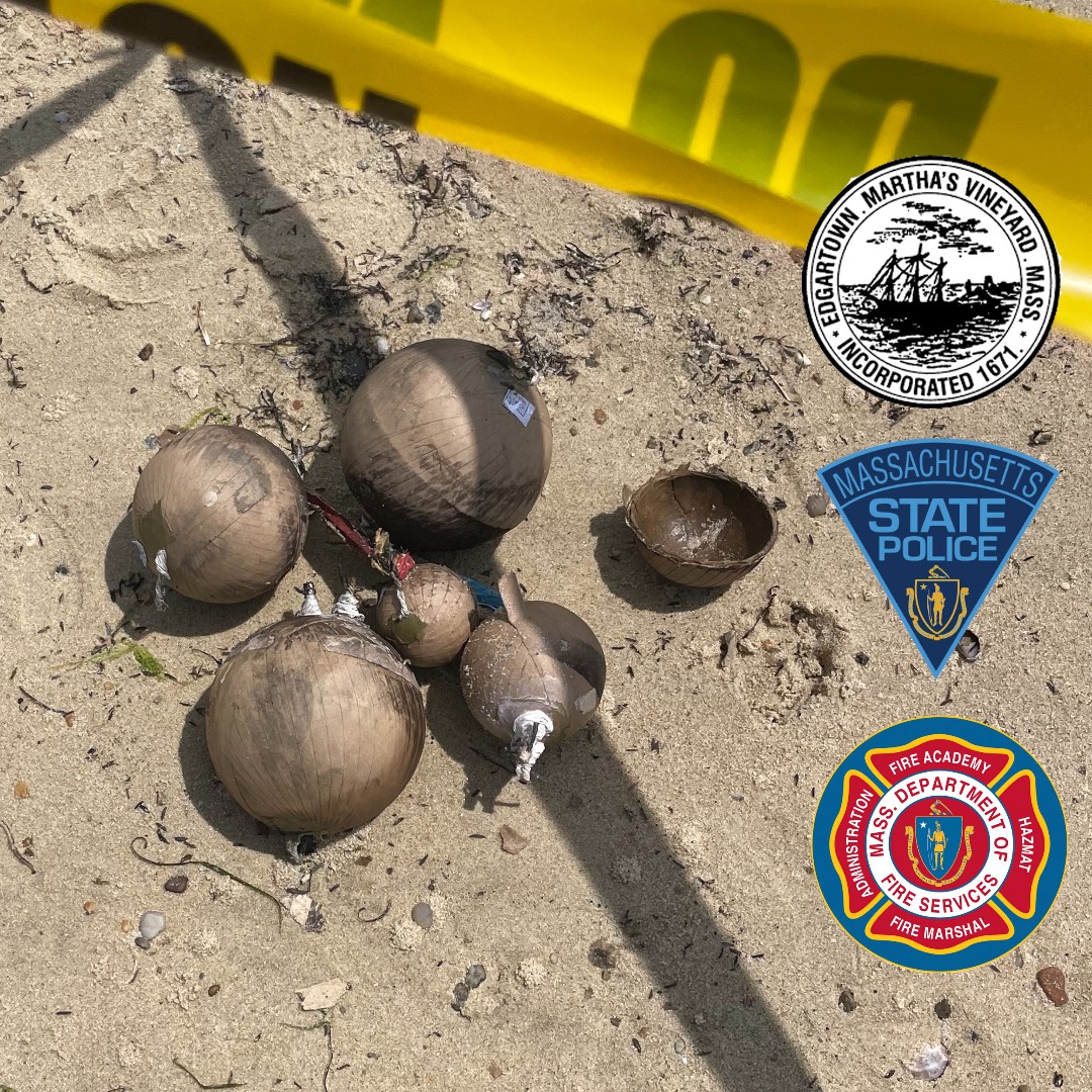 MassDFS's tweet photo. Following an invest by #EdgartownMA FD, @MassStatePolice assigned to @MAFireMarshal, and the DFS Code Compliance &amp; Enforcement Unit, the shooter who conducted the 7/4/23 fireworks display in Edgartown accepted a 5-year license suspension. Read more: https://t.co/9fZt3qcEVj https://t.co/GG7hlgnSZq