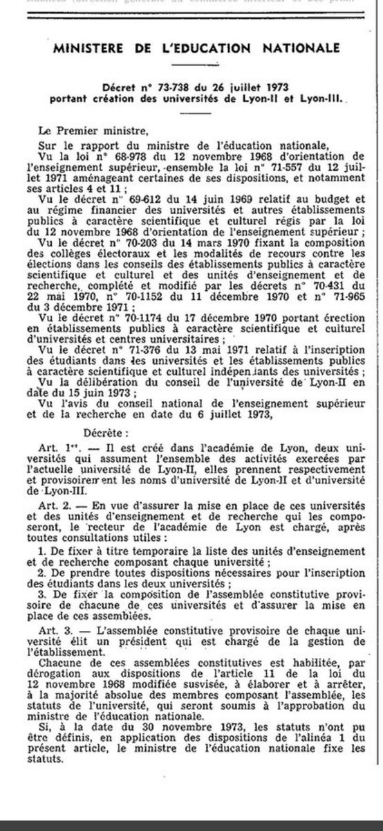 Il y a cinquante ans, le 26 juillet 1973, était créée l’Université Lyon III qui allait devenir l’Université Jean Moulin le 21 septembre de la même année. Rendez-vous à la rentrée pour ce « jubilé », placé sous le signe de l’exigence et du partage.