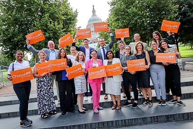 FoscoKarli's tweet image. Capitol Hill day 2023! This community and profession continues to inspire me everyday and pushes me to grow so I can help in moving our profession forward. Lot’s more to share from this weekend. A special thanks to @TheresaMarkoPT for mentoring me! #PTAdvocacy