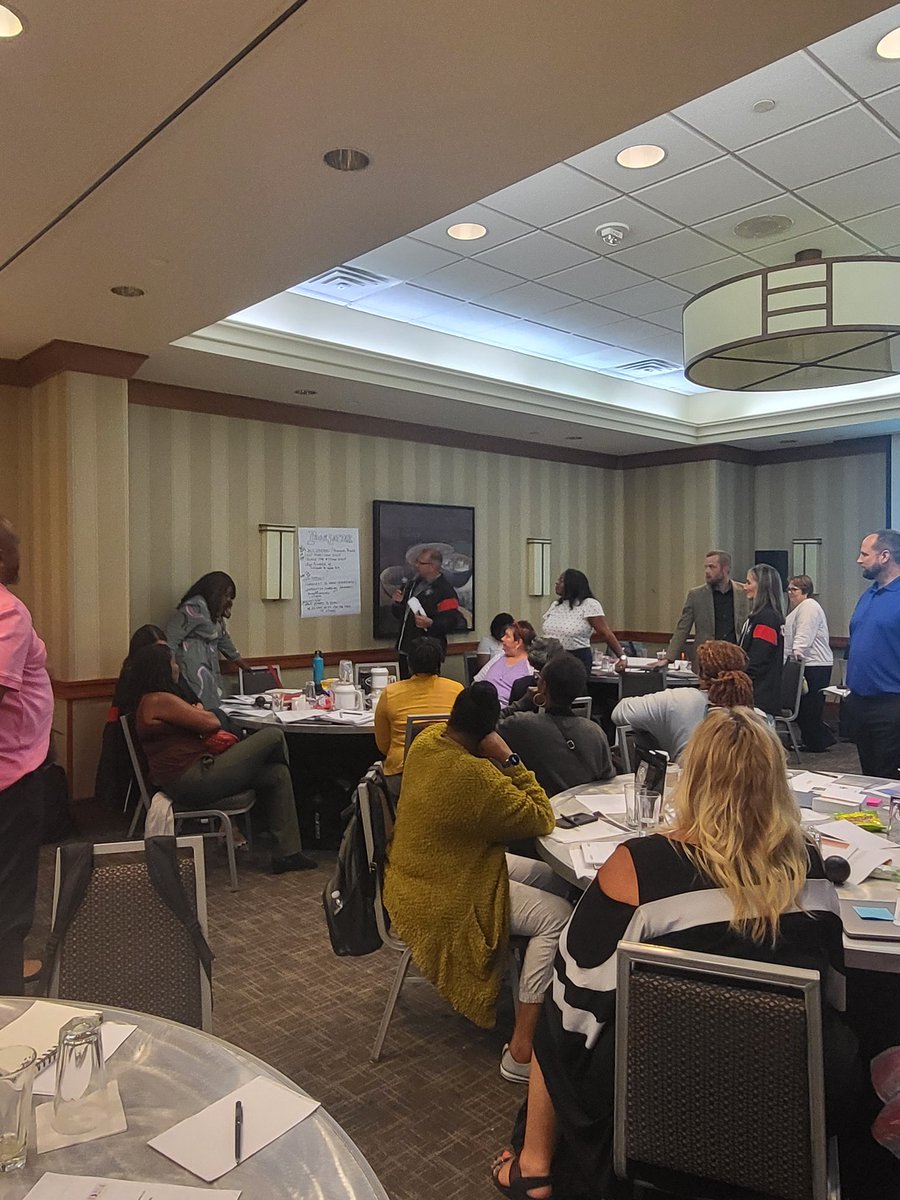 LinneaSGarrett's tweet photo. Learning about our leadership styles. Great day with Ed Services and our new teacher leaders! #richinstudentsuccess https://t.co/xJDXOFBstV