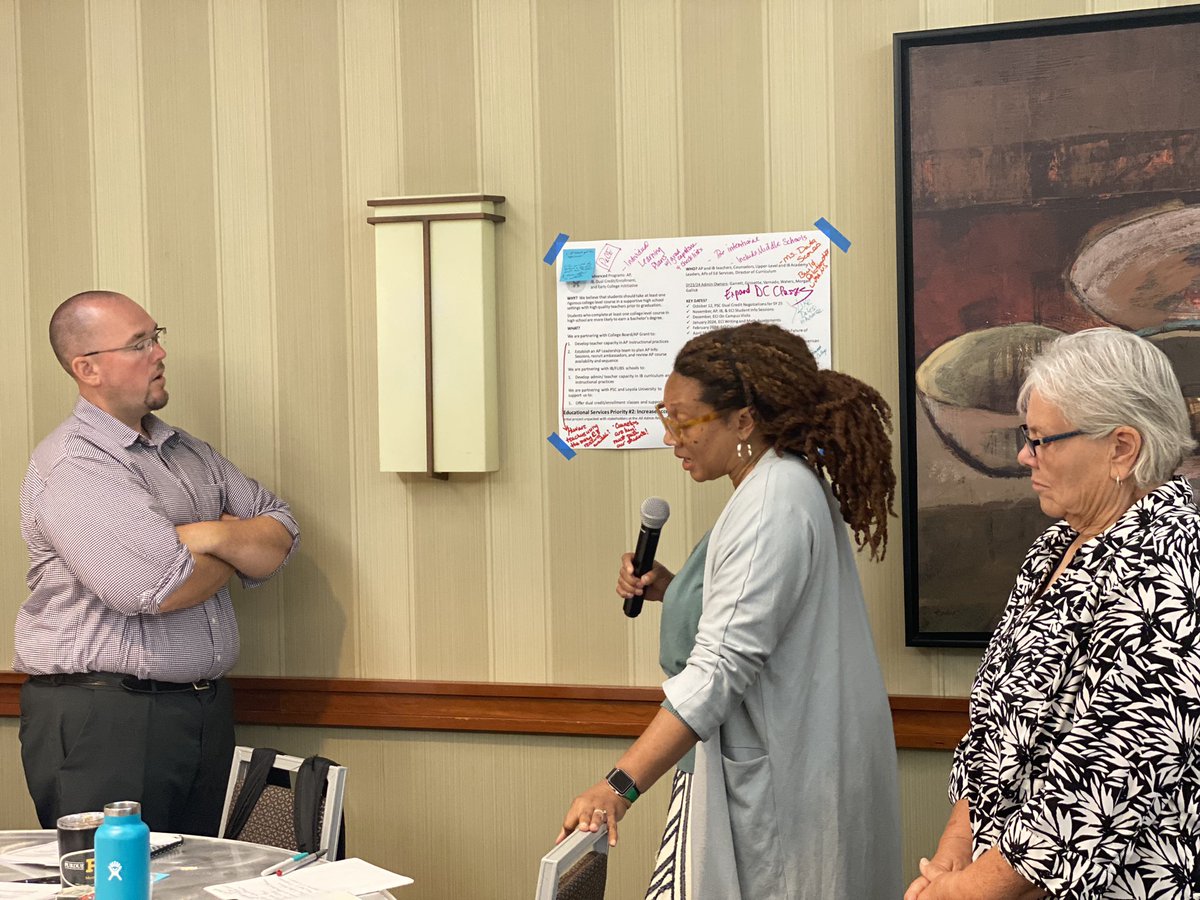 Day 2 of our Admin Retreat kicked off with a gallery walk from our Ed Services Team! We are actively gathering feedback to create the best supports for learning! <a href="/RichTownshipHS/">Rich Township HSD 227</a> #RichInStudentSuccess