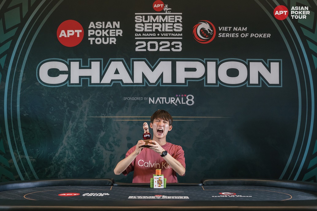 poker_ing's tweet photo. 【ダナン】APT Summer Series Da Nang
#38　₫4,000,000　Double Board, Single Winner
Ko Gotoさん　優勝（75,858,000）
友達と一緒のファイナルテーブルは喜びもひとしお

6　Hayato Obanaさん
7　Kakeru Fujiwaraさん
9　Yuhei Onoさん https://t.co/wWPu6k5sq1
