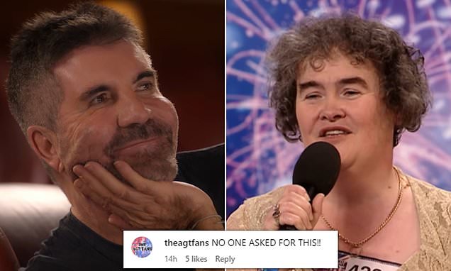 America's Got Talent fans slam latest episode as 'useless' - after talent series aired 'filler' show featuring Simon Cowell's favorite auditions from years past instead of new performances https://t.co/aRXaxRrYUg https://t.co/tJL3zRak8b