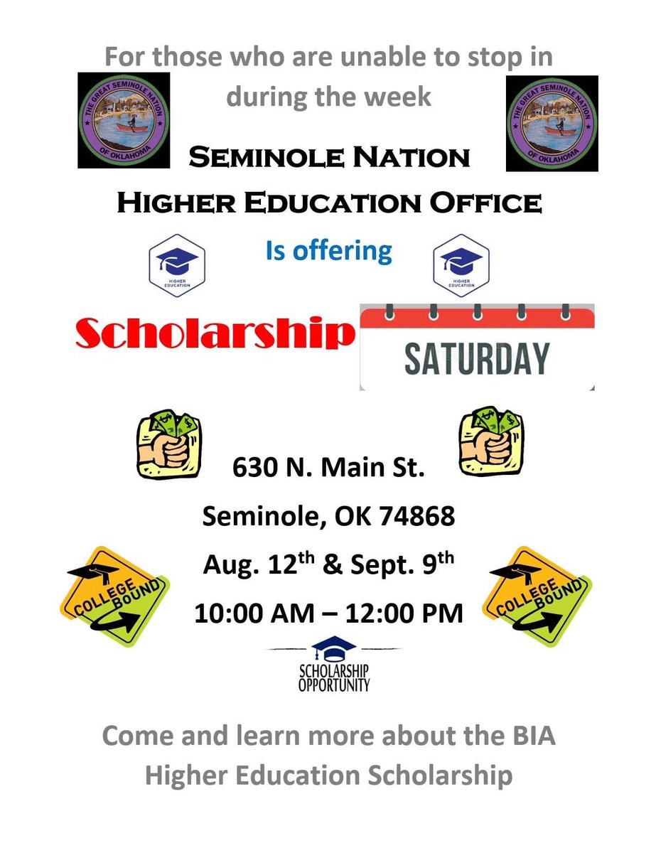 The Seminole Nation of Oklahoma (@seminolenation_) on Twitter photo 