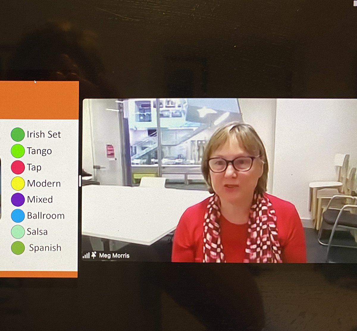 PhysioBec's tweet photo. Such a privilege to be part of tonights @ParkinsonsEN #ExerciseHUB seminar. Dr Meg Morris - brilliant insight into key elements of Parkinson’s treatment from a woman who has moved the dial  on Exercise research. We stand on the shoulders of giants! https://t.co/UBO7piIGmi