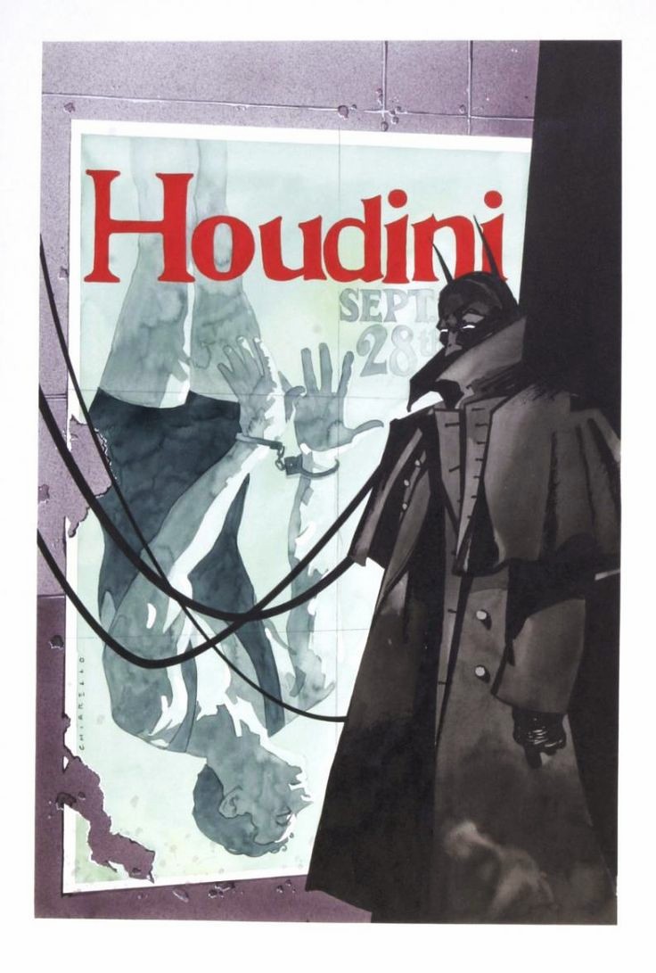 manuelabennet's tweet photo. Mark Chiarello, Batman Houdini: The Devil's Workshop, 1993.
#MarkChiarello #Batman #Houdini #TheDevilsWorkshop https://t.co/LsKT679Hy9