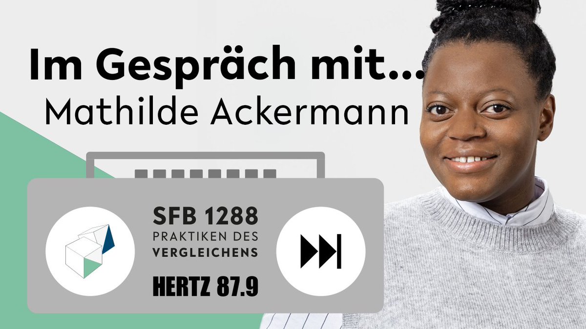 sfb_comparing's tweet photo. 📻 @MathildeAckerm1, Doktorandin im Teilprojekt F01 "(Welt-)Ordnungen und Zukunftsentwürfe", war im #Radioformat "SFB 1288 auf Hertz 87,9" zu Gast. Im #Interview @Hertz879 erzählt sie über ihre Forschung im #SFB1288 @unibielefeld.
➡️Jetzt #Nachhören:
https://t.co/DUayQ0hnpW https://t.co/rVHXF6j1yJ