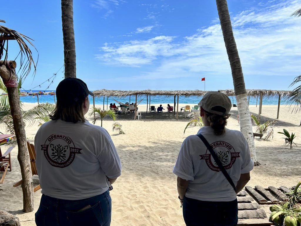 EvelynSalgadoP's tweet image. Al pueblo guerrerense nos caracteriza la hospitalidad con la que recibimos y atendemos a nuestros visitantes. Por ello instruí a @Sectur_Guerrero trabajar arduamente durante este #Verano2023, realizando recorridos de acercamiento con prestadores de servicios turísticos del