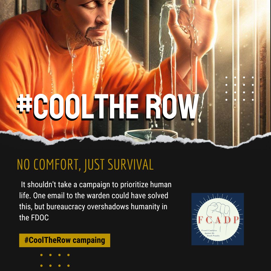 🆘 #CoolTheRow: Urgent Relief Needed! Families Unite for Change! 💪❄️ Join the campaign, demand change, and support our loved ones in P-Dorm death row. #JusticeForAll #StandForChange #cooltherow #CookingThemToDeath  Write your legislators here's a draft : docs.google.com/document/d/1kh…