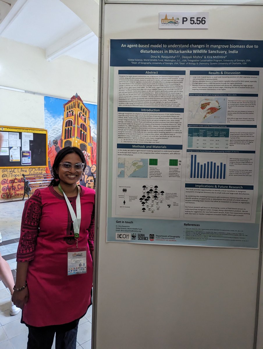 WWFscience's tweet photo. .@World_Wildlife's @drasquinha presenting research at #mmm6 on #WorldMangroveDay! https://t.co/ZvrGqdjNp2