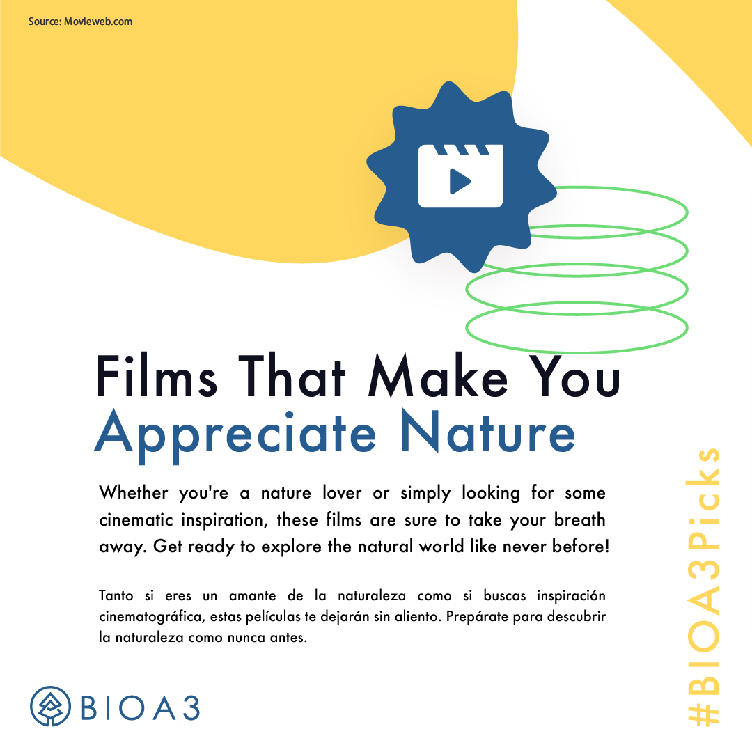 BioA3_Official's tweet photo. #BIOA3Picks: Sometimes a movie doesn't have to be exclusively about the environment to teach us about the beauty of our planet.

📍https://t.co/r5GYDGvV4k
#bioa3 #cryptonews #crypto #altcoin https://t.co/WM1F5pybER