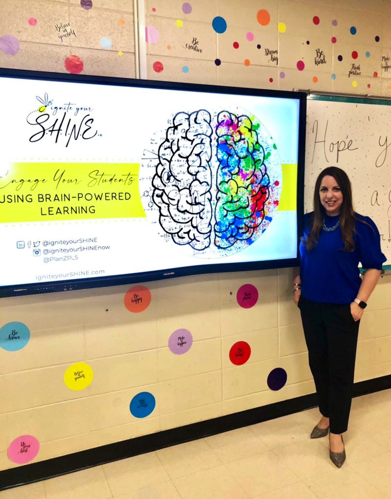 kristavenza's tweet photo. I had the best time exploring Brain-Powered Learning strategies with Cobb County, GA teachers today! @igniteyourSHINE #brainpowered
#igniteyourSHINE https://t.co/3OOG5lsX7c