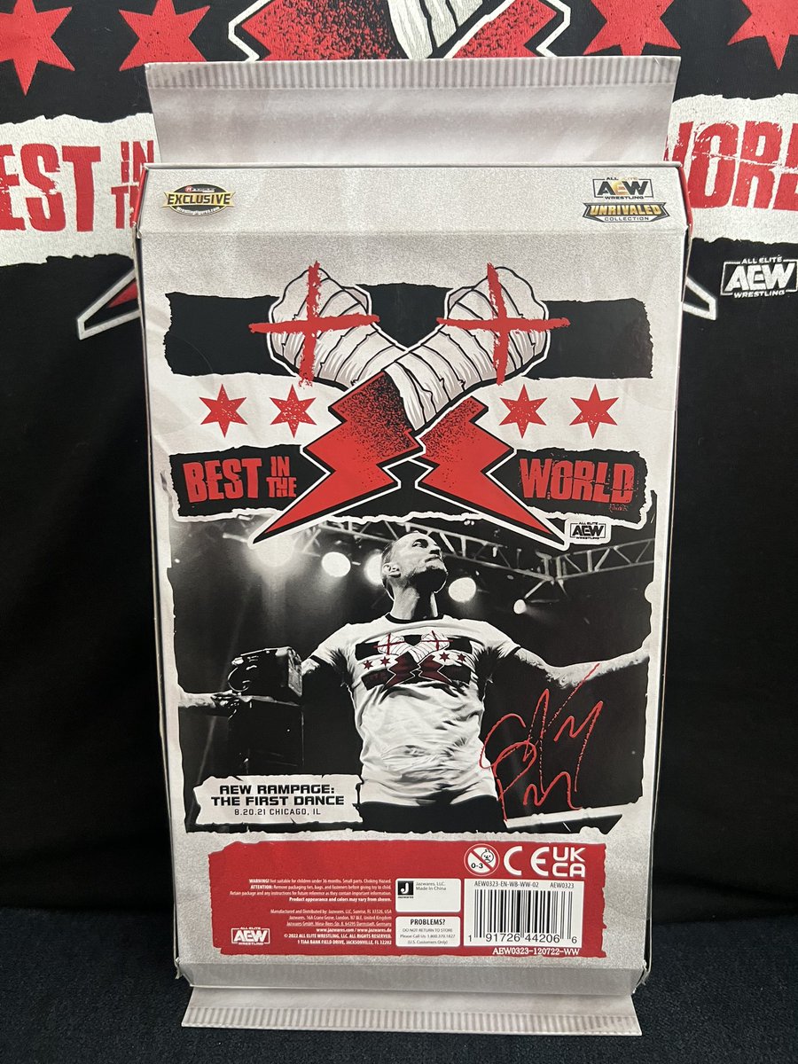 Huge THANK YOU to Ringside Collectibles for hooking me up with this awesome CM Punk - First Dance figure at Con this past weekend. Was already saying this Con was my favorite, you guys solidified that thought. Sincere Thank You!!! #RingSideCollectibles #CMPunk #AEW #TheFirstDance