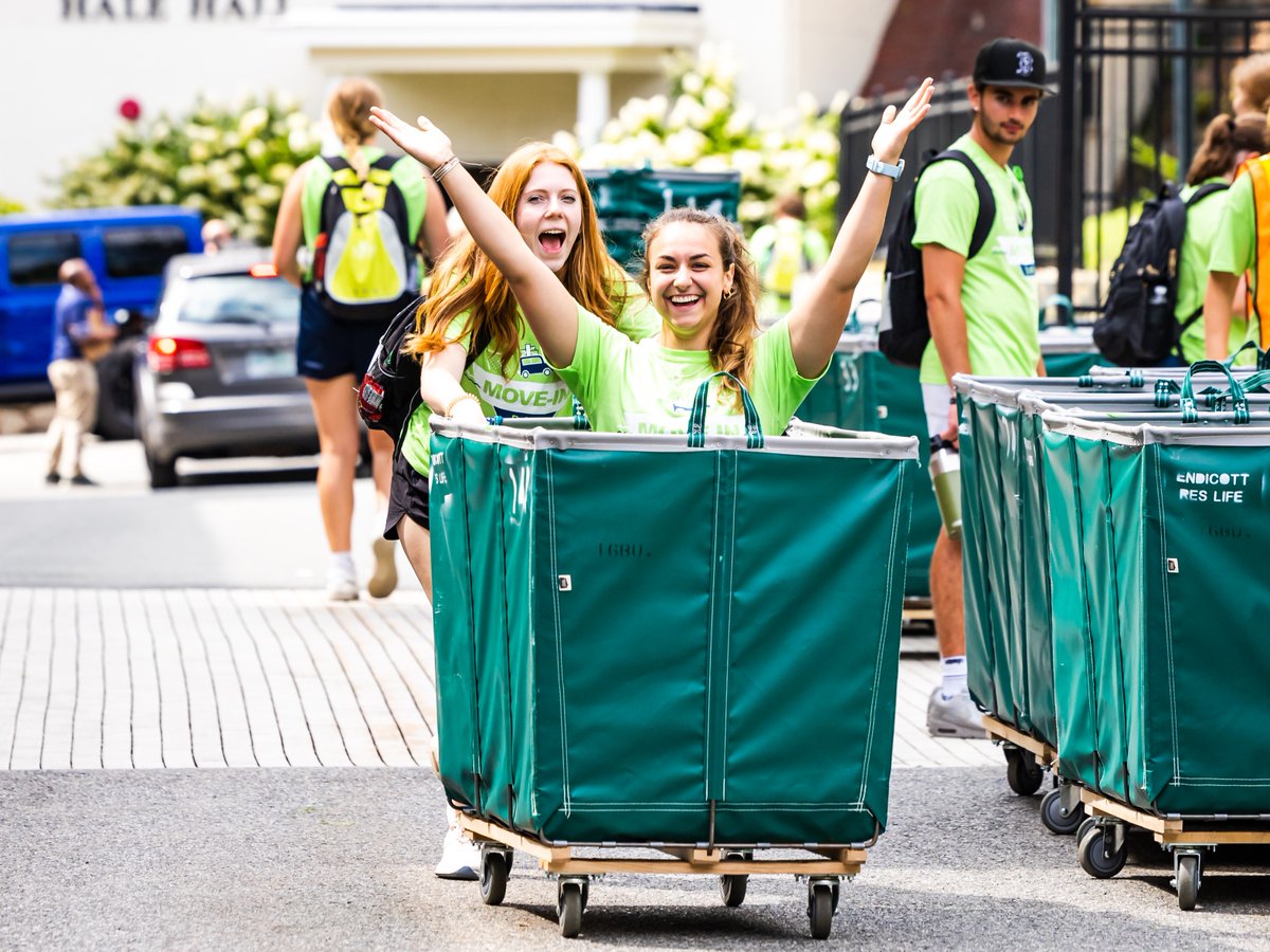 EndicottCollege's tweet photo. Class of 2027, it’s just ONE month till move in! Are you ready to flock to the Nest?🐦 

#Classof2027 #Freshmen #MoveIn #NewGulls #Students #Dorms #ResidenceHalls #ThisisEndicott https://t.co/fyCCz1sBmc