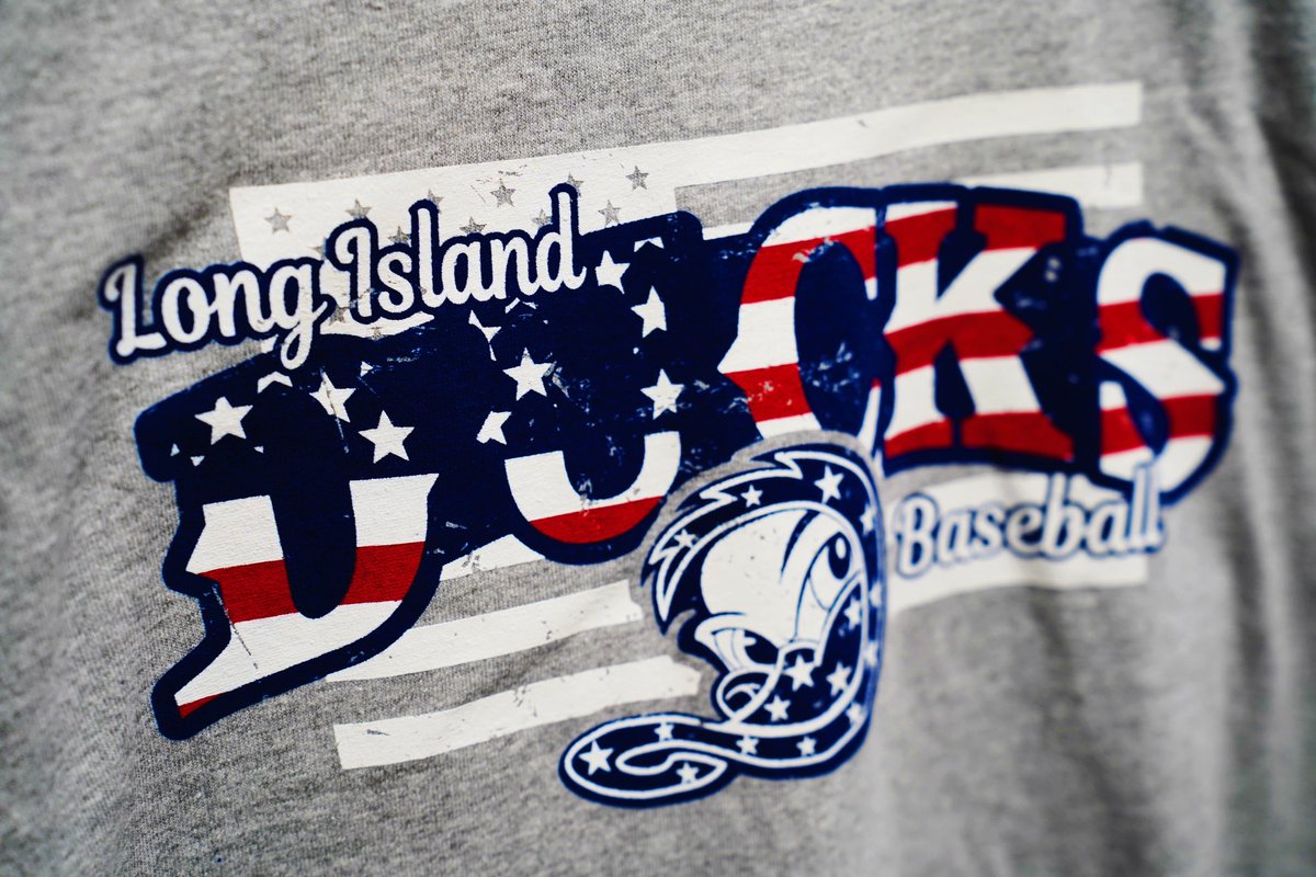 LIDucks's tweet photo. It is #WaddleInWednesday at the ballpark! Fans will be able to enjoy a $10 off special on Ducks Patriotic T-Shirts at the Waddle In Shop throughout the ballgame!๐๐บ๐ธ https://t.co/b6DqIPQCxq
