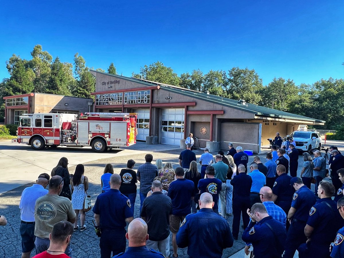 Redding Fire Department tweet media