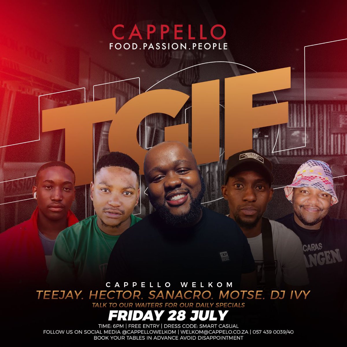 Hectorz92's tweet photo. My plans from Friday till Sunday

📌 Friday #cappellowelkom
📌Saturday #socafewelkom
📌Saturday #Phumlamqashihennenman
📌Sunday #socafewelkom phela ke party ya chomie yaka Tumelo Roger Abimael Ditseho

Pusha Pina Hectorz

For booking 📱 0818378204. Let's work https://t.co/zSpfdfICZE