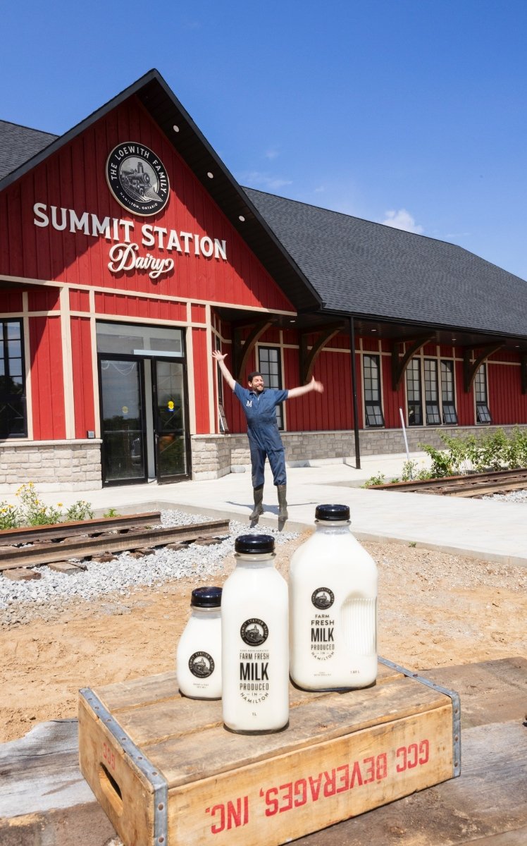We are SO CLOSE to delivering Farm Fresh milk to #HamOnt!  It's looking like mid-August we will start our home delivery of glass bottled milk right to your door!  Sign up for updates and farm photos at summitstationdairy.com