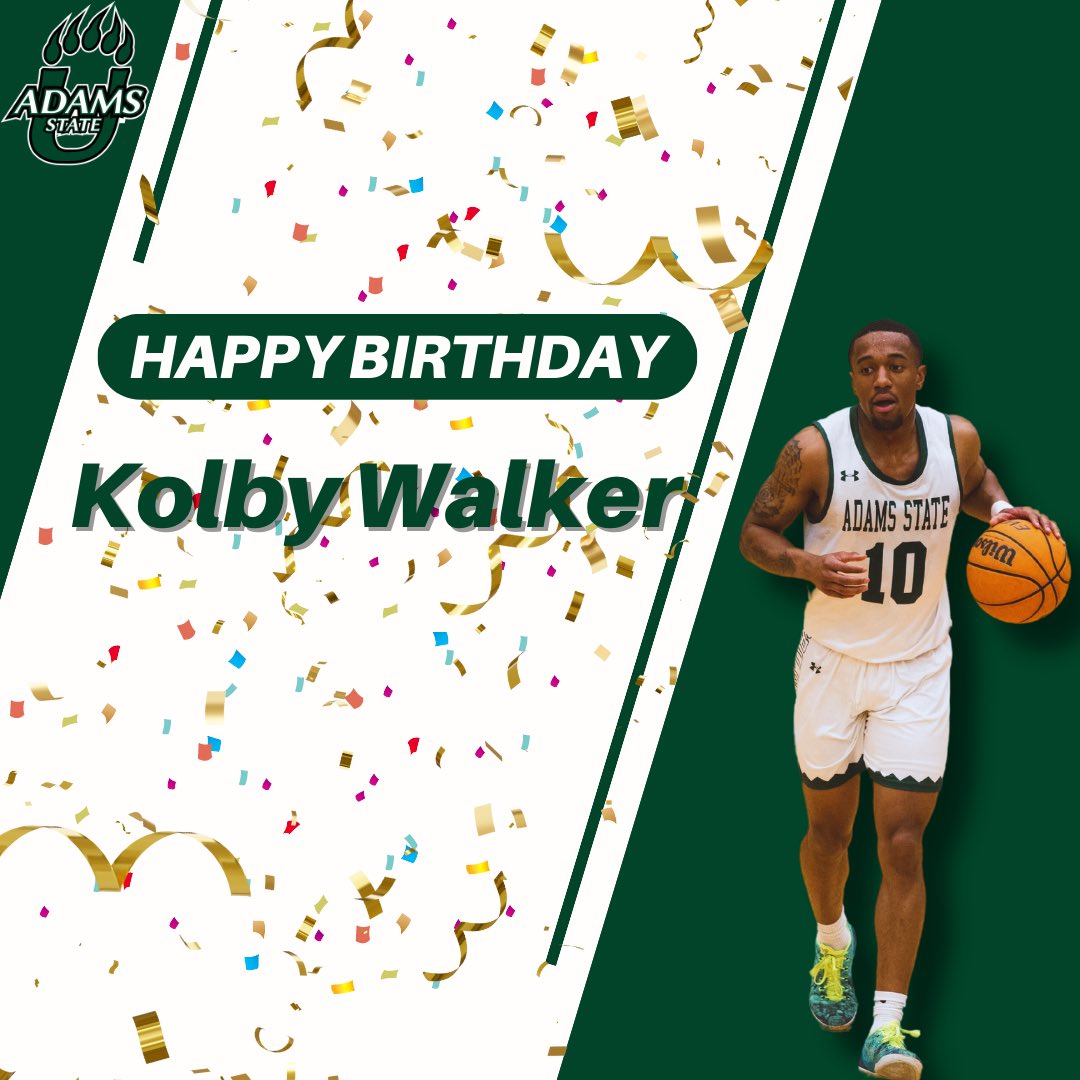 AdamsStateU_MBB's tweet photo. Happy birthday to Kolby Walker! Enjoy your day Kolby! https://t.co/YAl04NVVuA