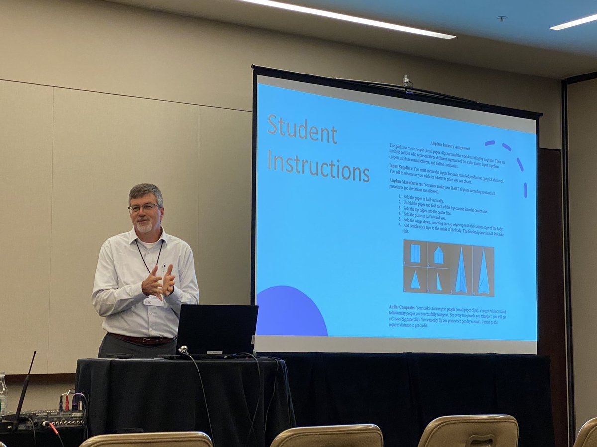 The Game of Games! If you want to spice up your classroom engagement with games, look no further!! Professors Logan Britton, Jason Bergtold, and Aaron Johnson <a href="/kstateagecon/">K-State Ag Economics</a> got you covered! #aaea2023
