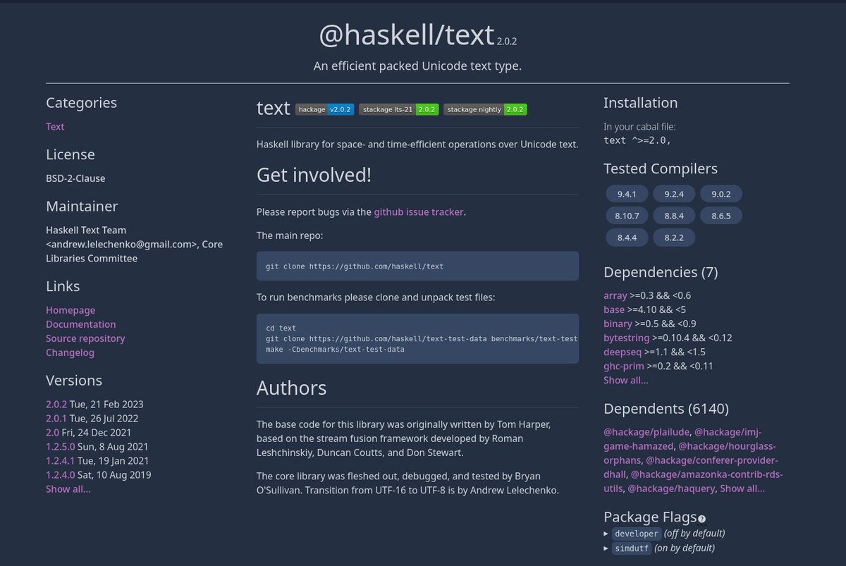 Flora Package Index tweet media