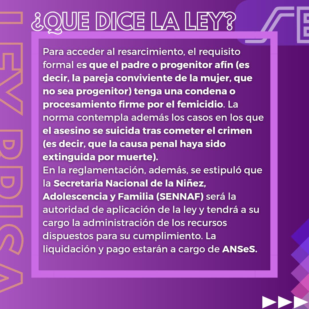 MyN_Sec's tweet photo. ℹ️El 26 de Julio de 2018 es promulgada la "LEY BRISA". La misma lleva el nombre de la hija menor de DAIANA DE LOS ANGELES BARRIONUEVO, asesinada a golpes por su ex pareja. Debemos generar conciencia social y luchar para que las leyes se cumplan. #LeyBrisa https://t.co/iXRKVf1Oj7