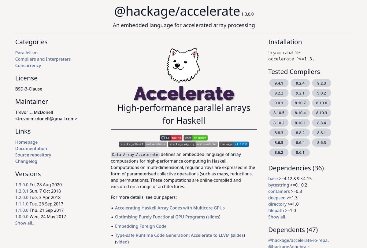 Flora Package Index tweet media