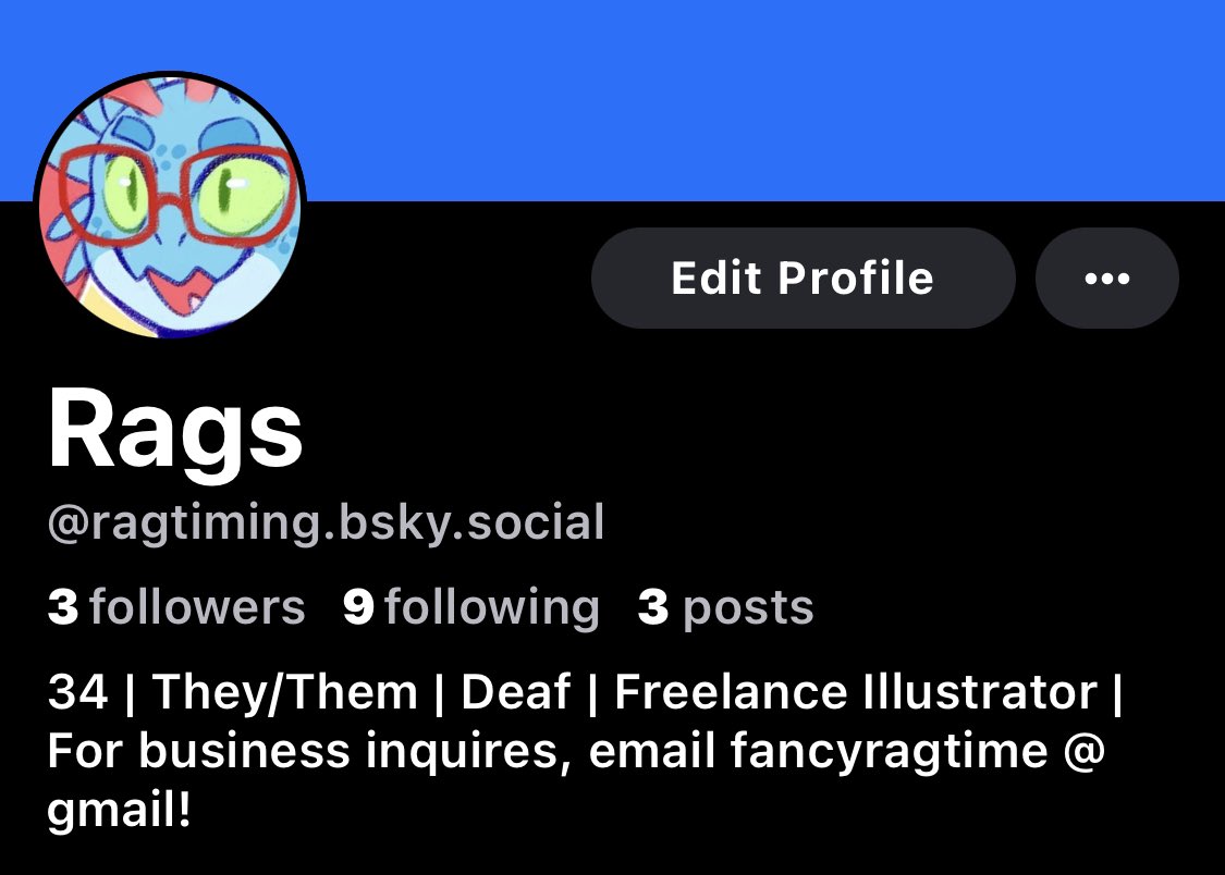 realRAGtime's tweet photo. Hey, if any of you are on Bluesky, please follow me on there! I will be weaning off Twitter in light of recent events. https://t.co/jFJJk4vwH4