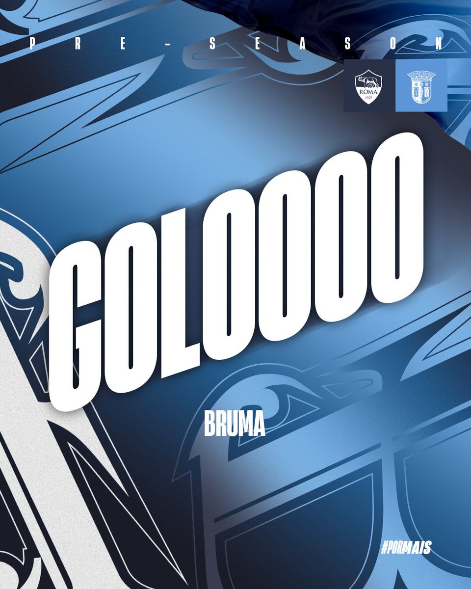 SCBragaOficial's tweet photo. ⚽ | GOOOOOLO - GOAL
87’ BRUUUUMAAAAA! 🔥
#PreSeason | #ASRSCB | 1-1 | #PorMais https://t.co/kCjcd7nVpj