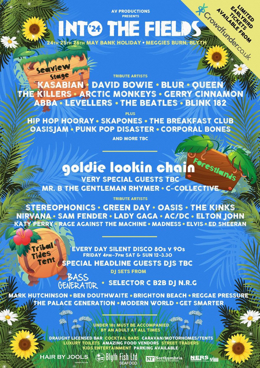 Third of cheap crowdfunder tickets already gone. Think this might not last 6 weeks. crowdfunder.co.uk/p/into-the-fie… <a href="/thephonics1/">The Phonics</a> <a href="/KazabianUK/">Kasabian Tribute</a> <a href="/WeAreChampionUK/">We Are Champion - A Tribute To Queen</a> <a href="/HipHopHoorayUk/">Hip Hop Hooray</a> <a href="/Howaysis/">Howaysis</a>
