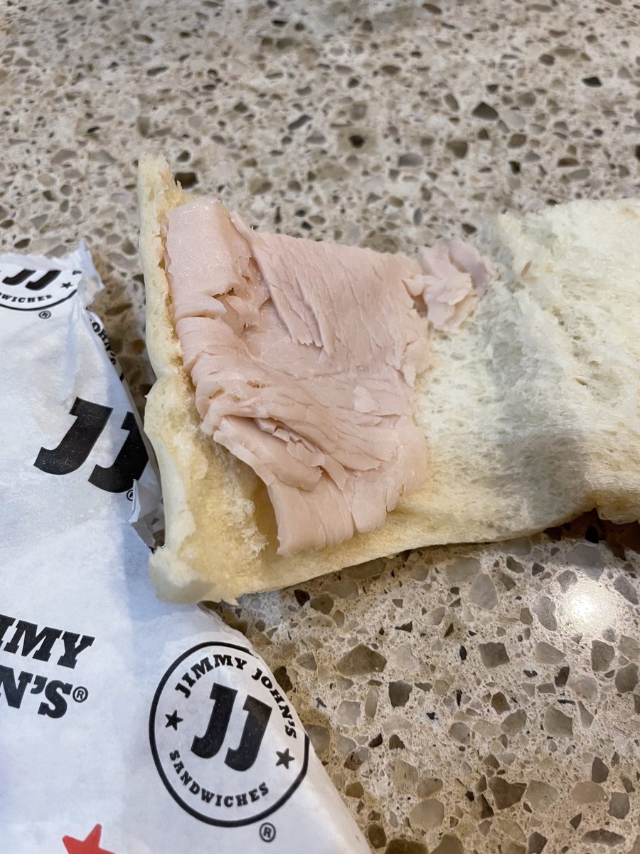 scottyj11's tweet photo. Why @scottyj11 chooses ⁦@jerseymikes⁩ over ⁦@jimmyjohns⁩!  These were given to me so I ate em! Wouldn’t spend $$ on them though! #wheresthe meat https://t.co/wxGPRLffts