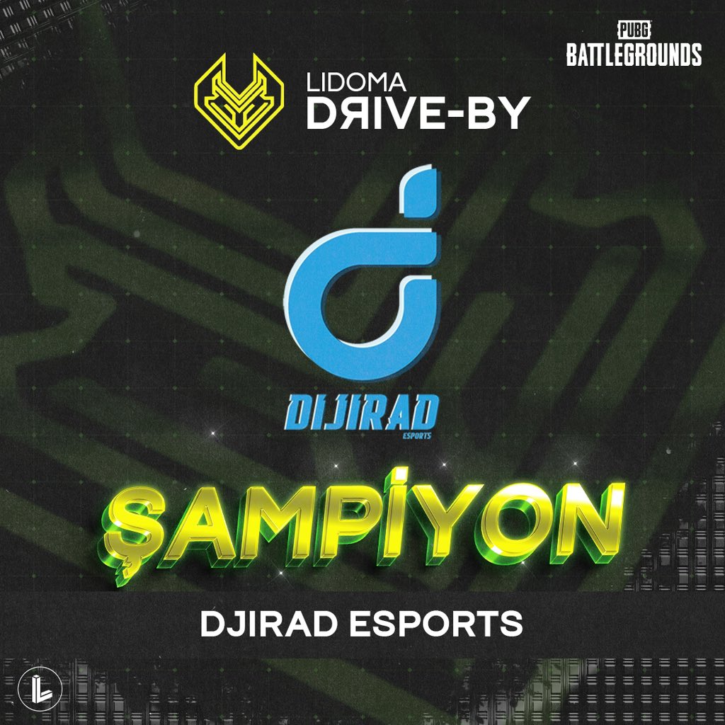 lidomacom's tweet photo. 🏆🔥 The champion of the #Lidoma #PUBG Drive-By Tournament is @Dijirad! 🎉💪

After a fierce and thrilling tournament, we congratulate @Dijirad for claiming the grand prize! 🥇👏

Here are the tournament winners and the leaderboard! 📊🏅

@PUBG_TUR @Arabi_PUBG https://t.co/g6HvDxanSh