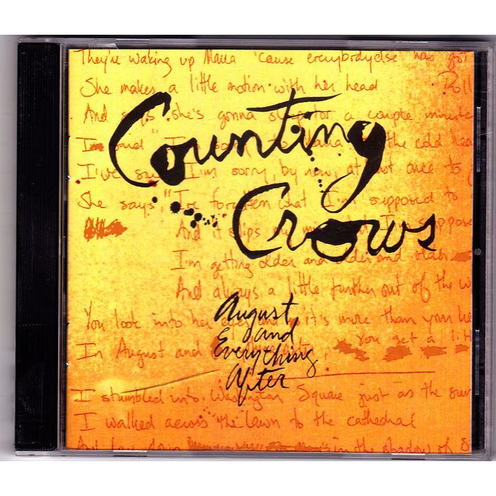 LoraHumphreys's tweet photo. STOKED to see @CountingCrows tonight!!!!  Do you know how many times I’ve cried to this album?!  Still some of the best writing I’ve ever heard.  ❤️🙌🏼 @duritz https://t.co/iXIS0K2eQo