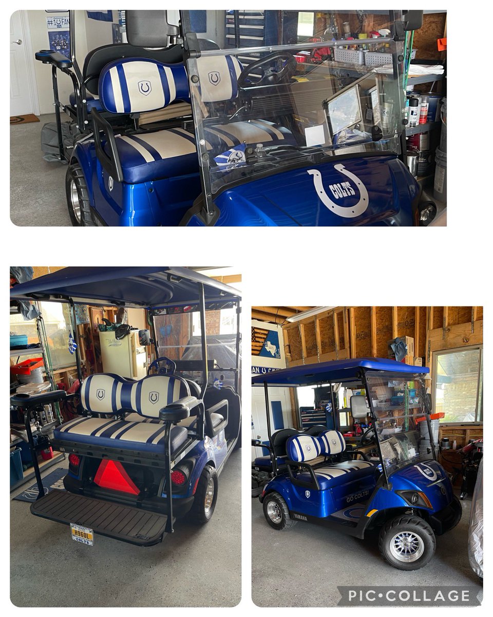 camachojoe1976's tweet photo. @LarraOverton #coltsfans getting Baby Blue ready for for some winning rally wins!!! “ FOR THE SHOE “ https://t.co/5EbRz9Bo1n