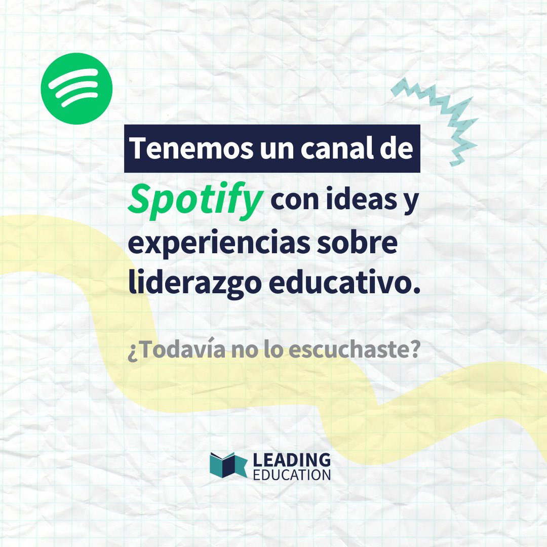4 temporadas de podcast con valiosa y enriquecedora información te esperan a un sólo click de distancia.

Accede en el siguiente link 👉🏼 tr.ee/ceAVzrpV2H

¡No te lo pierdas!

#Liderazgo #Educación #LeadingEducation