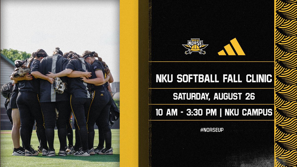 Join the 𝟮𝟬𝟮𝟯 𝗛𝗢𝗥𝗜𝗭𝗢𝗡 𝗟𝗘𝗔𝗚𝗨𝗘 𝗖𝗛𝗔𝗠𝗣𝗜𝗢𝗡𝗦 on 𝗦𝗔𝗧𝗨𝗥𝗗𝗔𝗬, 𝗔𝗨𝗚𝗨𝗦𝗧 𝟮𝟲 for our 𝗙𝗔𝗟𝗟 𝗖𝗟𝗜𝗡𝗜𝗖‼️

📅 - Saturday, August 26
📍 - Highland Heights (NKU Campus)
⏰ - 10:00 AM to 3:30 PM ET
🔗 - bit.ly/3OuNoiT

<a href="/NKUNorse/">Northern Kentucky Athletics</a> | #NorseUp