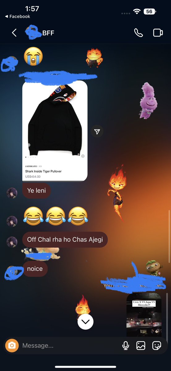 Bangerbyjevan's tweet photo. Imagine buying this 
My homies wants to waste few buck😭😭😭 @Bangersbyking  bandar wali hoodie😂😂😂😂😂 https://t.co/ogTFkhSF0V