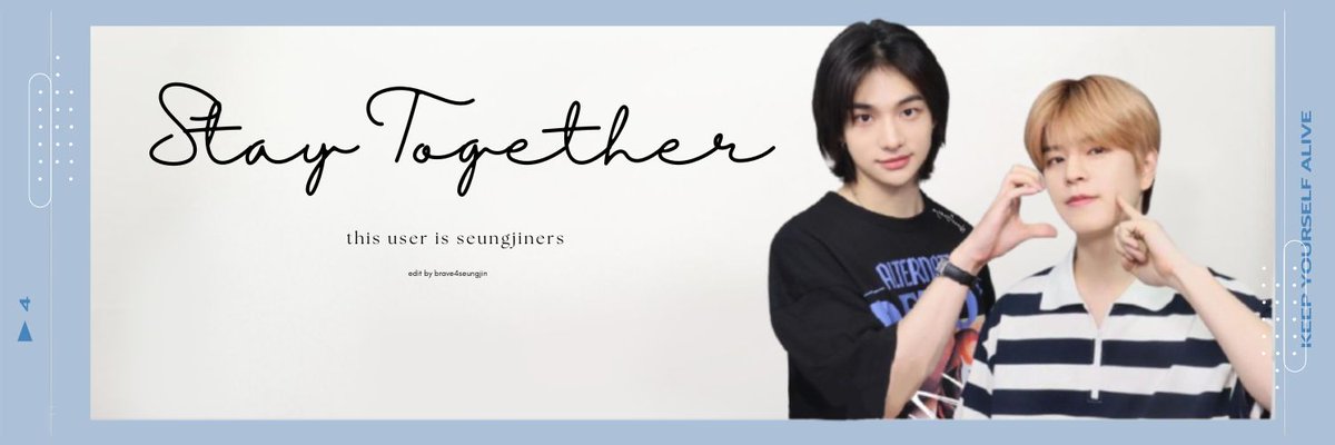 brave4seungjin's tweet photo. ㅡheader edit(s)
part 1
free use/save
edit by brave4seungjin
#seungjin #samsky #승황 #황승 https://t.co/OmxInnfhpP