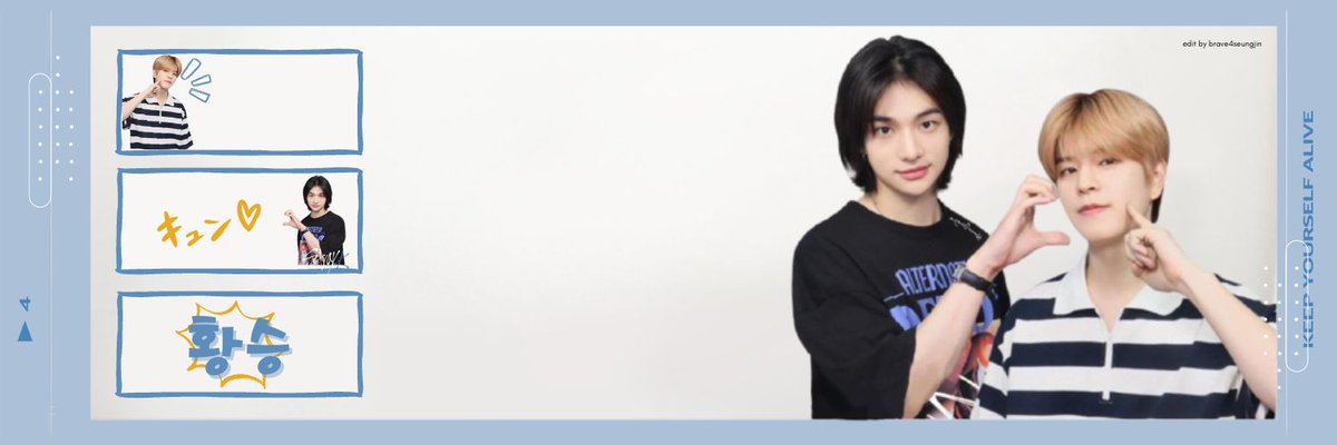 brave4seungjin's tweet photo. ㅡheader edit(s)
part 2
free use/save
edit by brave4seungjin
#seungjin #samsky #승황 #황승 https://t.co/ZePEUG6KQB