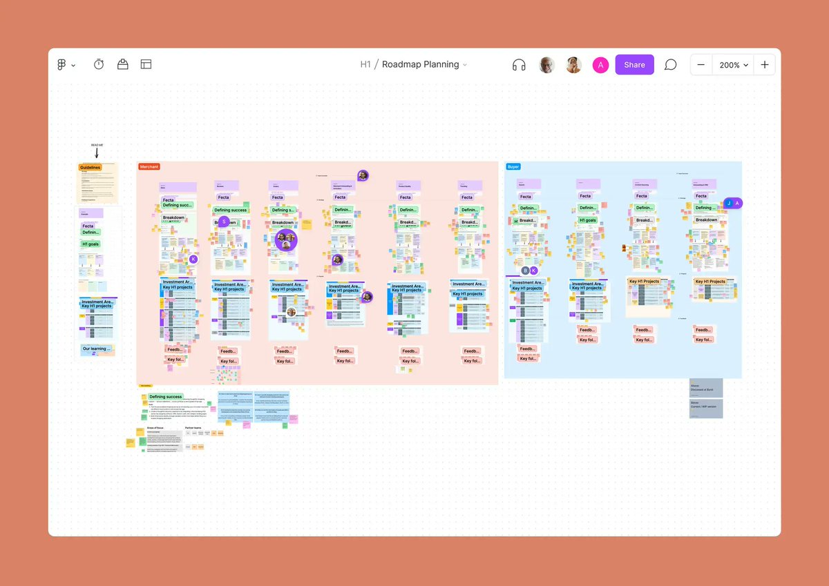 figma's tweet photo. We’re big fans of @shop by @shopify's design team, so we asked for a peek into their process.

@katarinabatina let us in on a few secrets. And we learned *a lot*

Full story [with templates you can use] >> https://t.co/mNMwZS9djd https://t.co/sRKN0idTfK