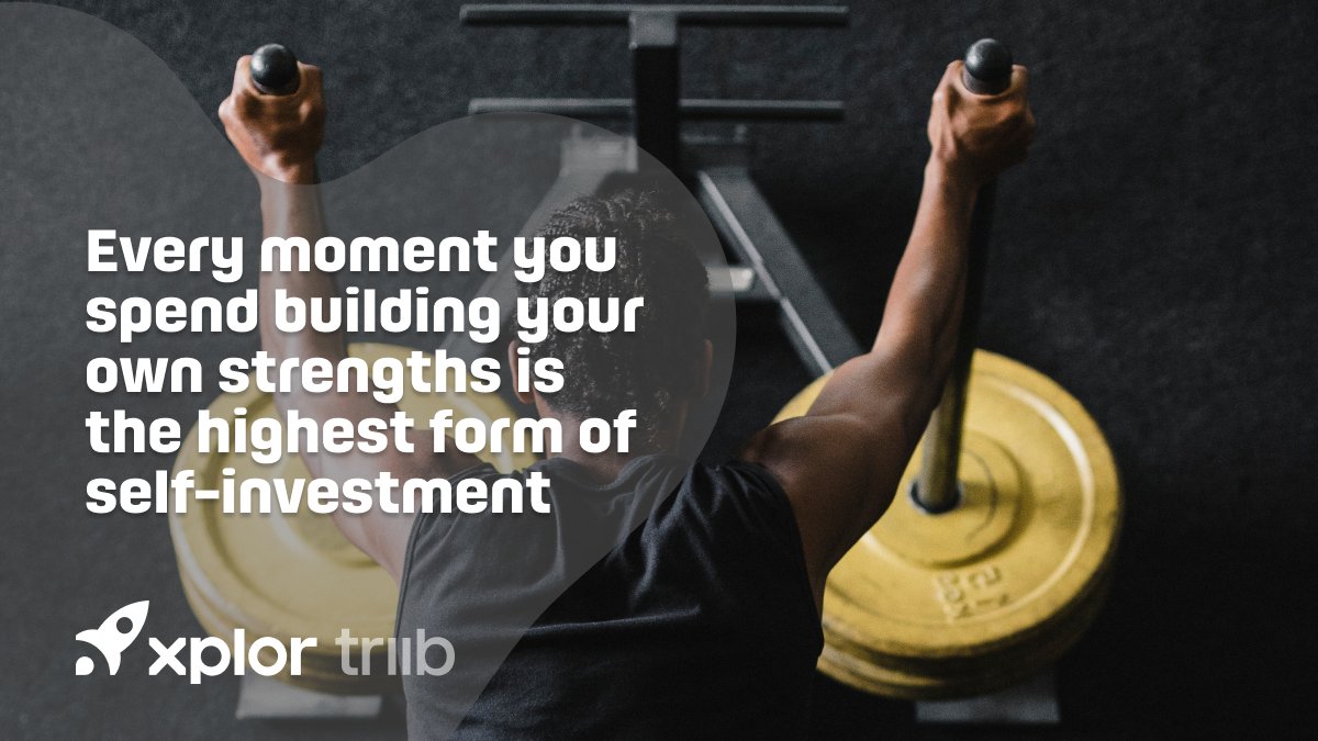 triibinc's tweet photo. Every moment you spend building your own strength is the highest form of self-investment.

Happy Hump Day!

#XplorTriib #WeAreXplor #WednesdayWisdom https://t.co/pRKQ5sjomB