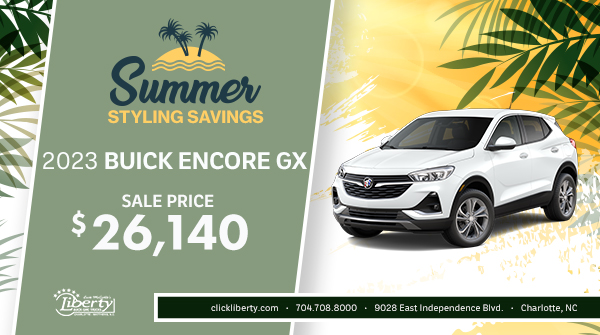 Styling Summer Savings is happening now at Liberty Buick GMC! Take a look at the stylish Buick Encore GX. On sale now! Stop by Liberty today!
clickliberty.com
#dealership #libertybuickgmc #stylingsummersavings #newsuv #buickencoregx